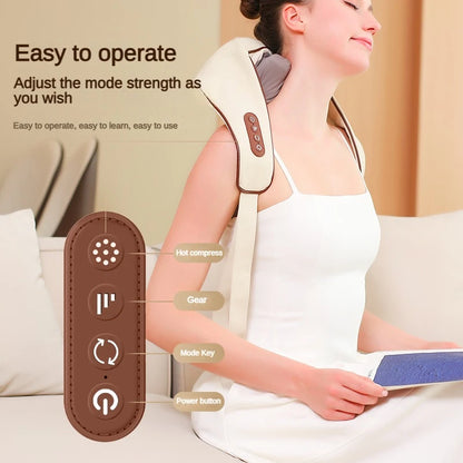 Wireless neck massager