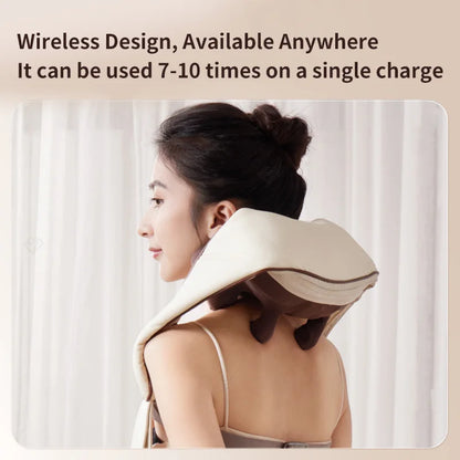 Wireless neck massager