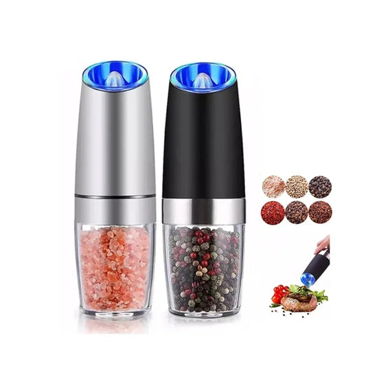 Electric led salt and pepper grinder