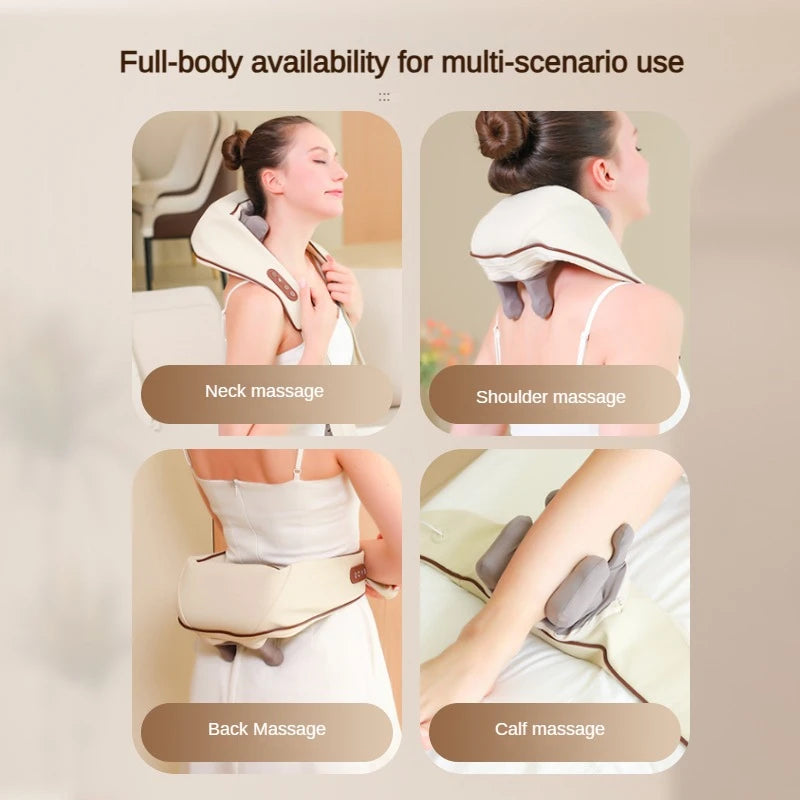 Wireless neck massager